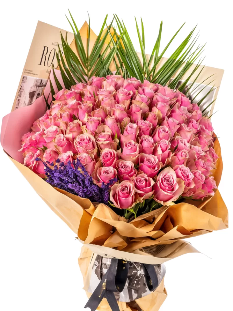 101 Soft Romance Bouquet