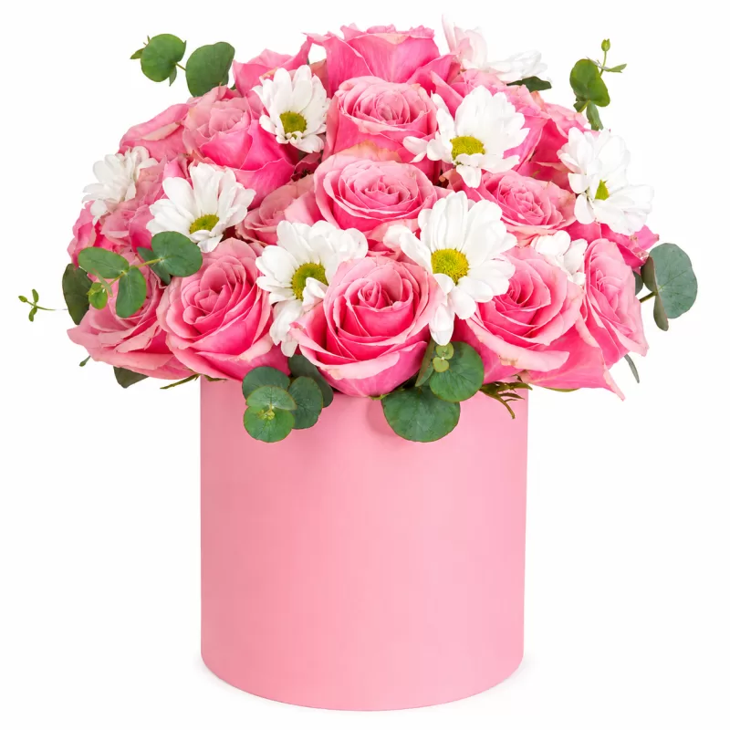 Pink Blossom Hat Box