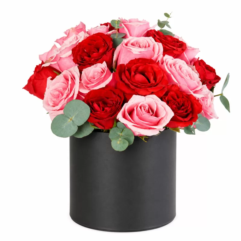 Ruby & Blush Hat Box